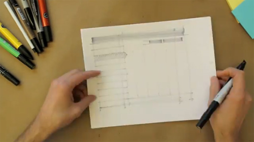 網站設計草圖的繪制技巧！shuizhela.com