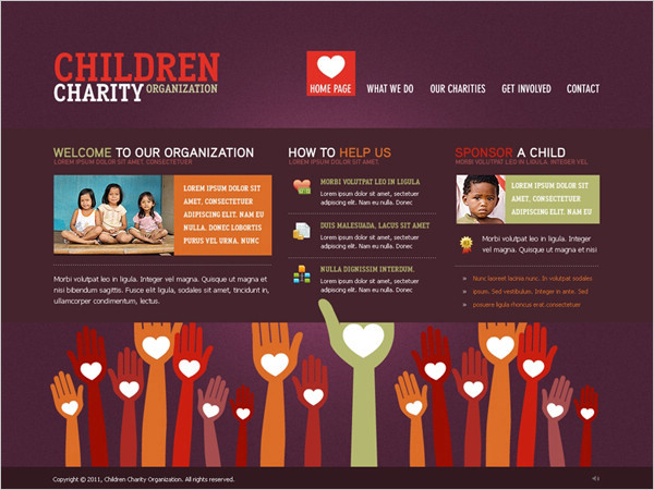 免費慈善模板 免費慈善模板