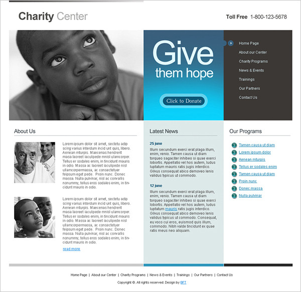 免費慈善主題 免費慈善主題