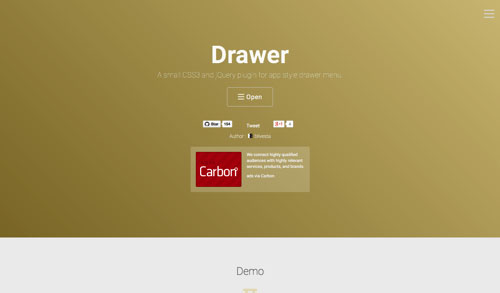 響應式導航插件下載 響應式導航插件下載