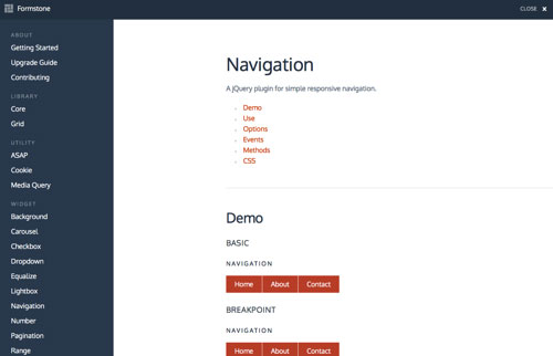 響應式導航插件下載 響應式導航插件下載