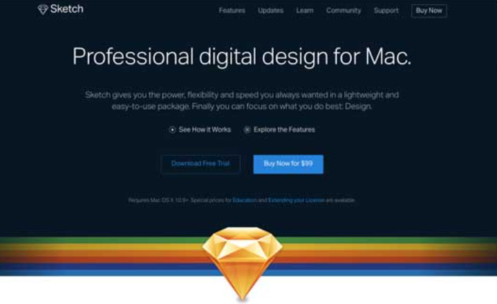 Sketch是為數字而生的，而不僅僅是圖像編輯